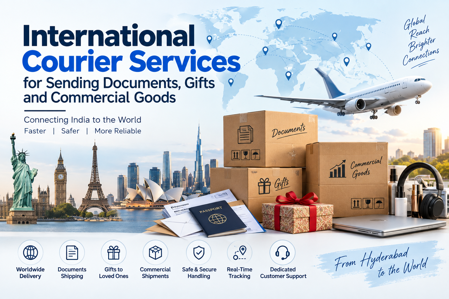 Best International Courier Services Hyderabad
