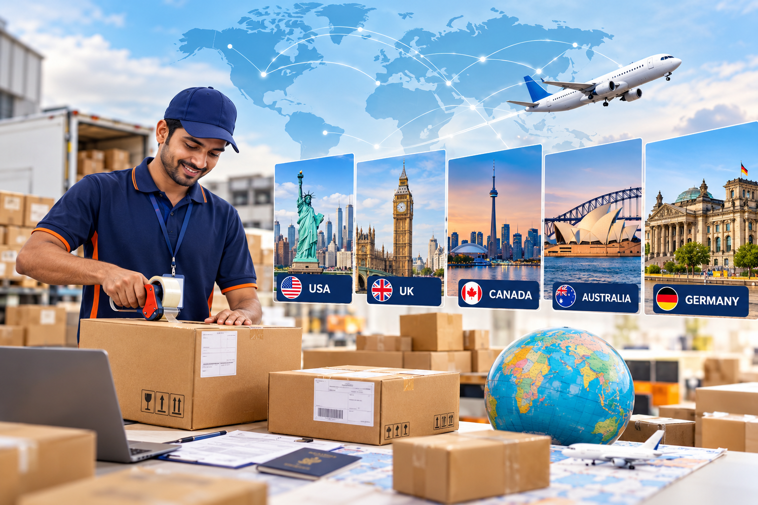 Best International Courier Services in Hyderabad